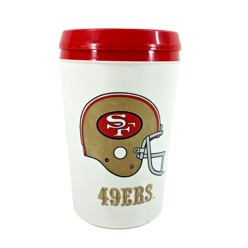 San Francisco 49ers Vintage Thermal Travel Mug with Lid